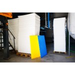 Placă cu nuturi și folie 1200×700×35 mm Vizol pentru încălzire în pardoseală