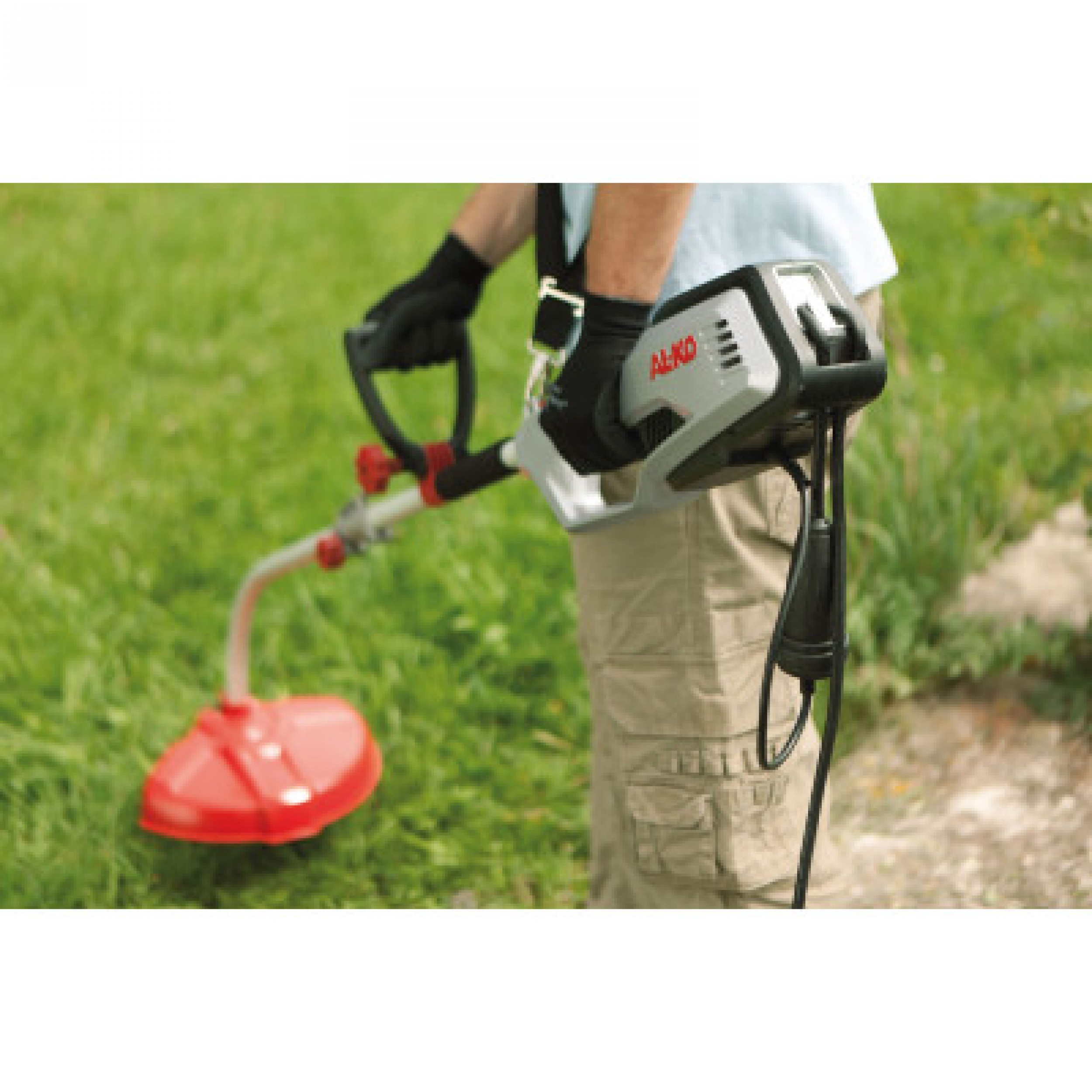 Триммер-электр.1kW.леска35cm.нож23cm.AL-KO BC1000E