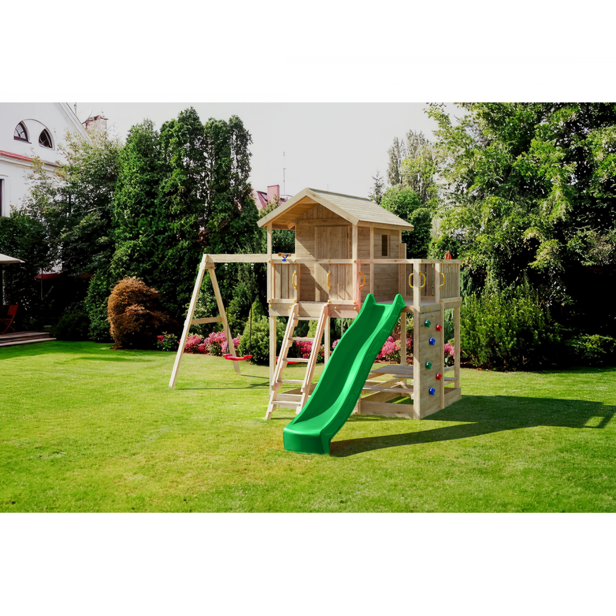 Complex de joacă pentru copii MOONLIGHT SLIDE