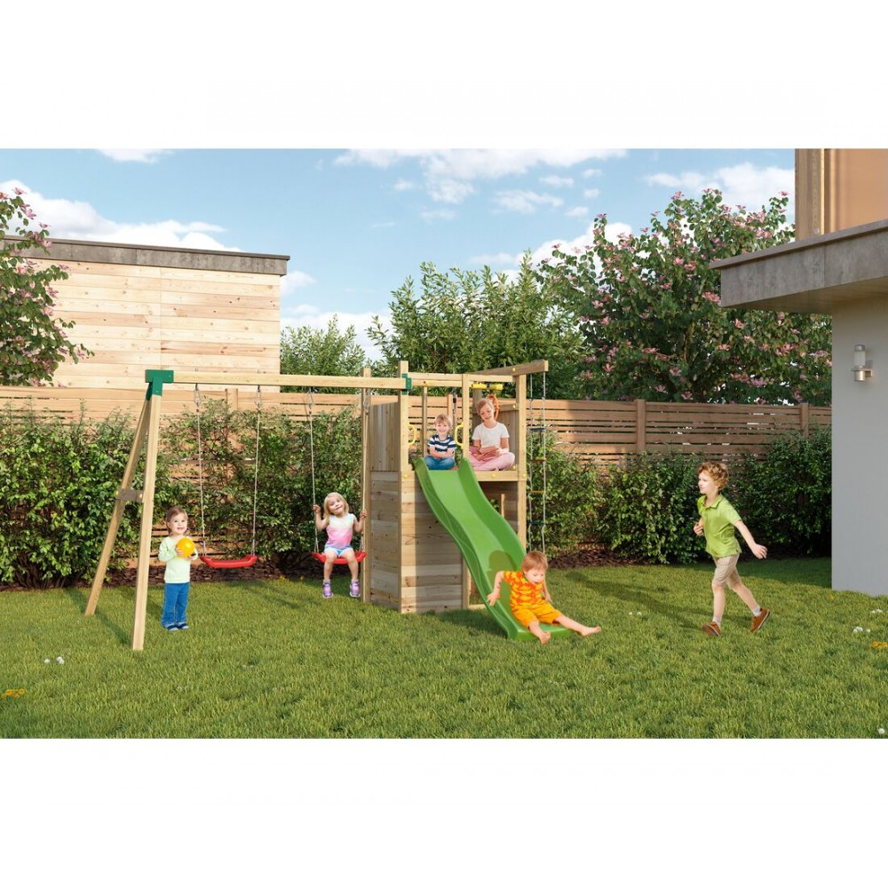 Complex de joacă pentru copii Fungoo HOUSER KDI