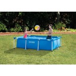 Бассейн INTEX RECTANGULAR FRAME 260x160x65cm 2282Л металлический каркас