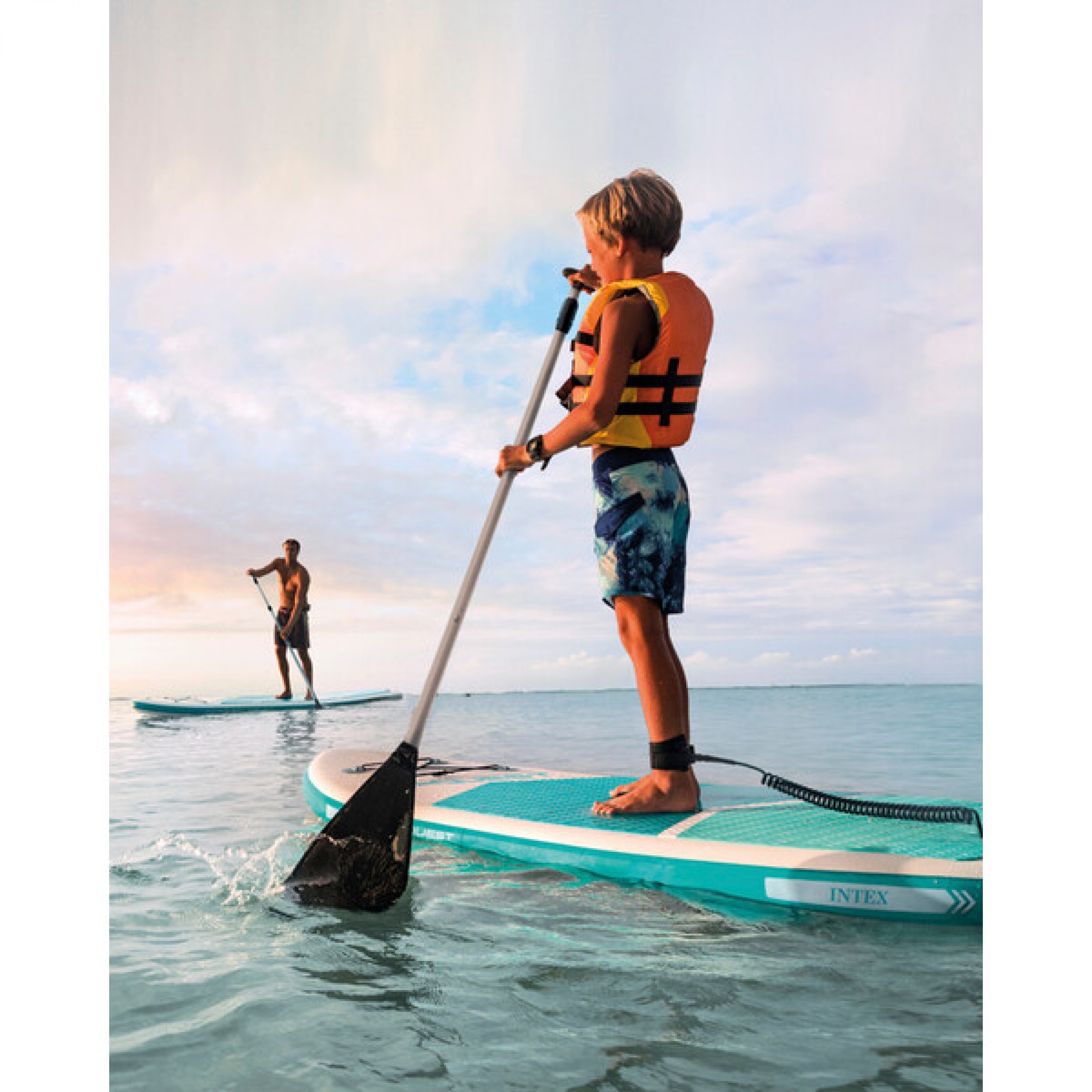 SUP board INTEX „Aqua Quest 240” 244x76x13 cm 8+ până la 90 kg SUP board INTEX „Aqua Quest 240” 244x76x13 cm 8+ până la 90 kg