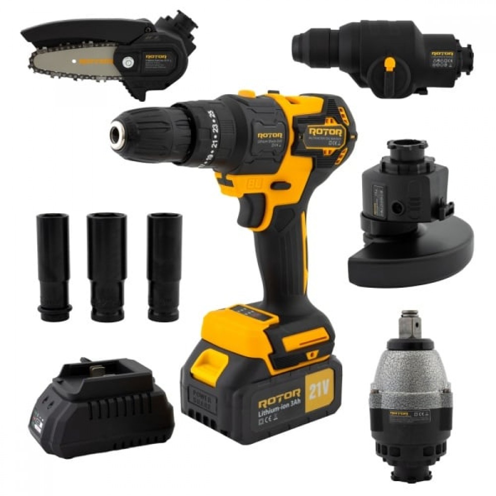 Set scule 5 in1 Rotor RTS2