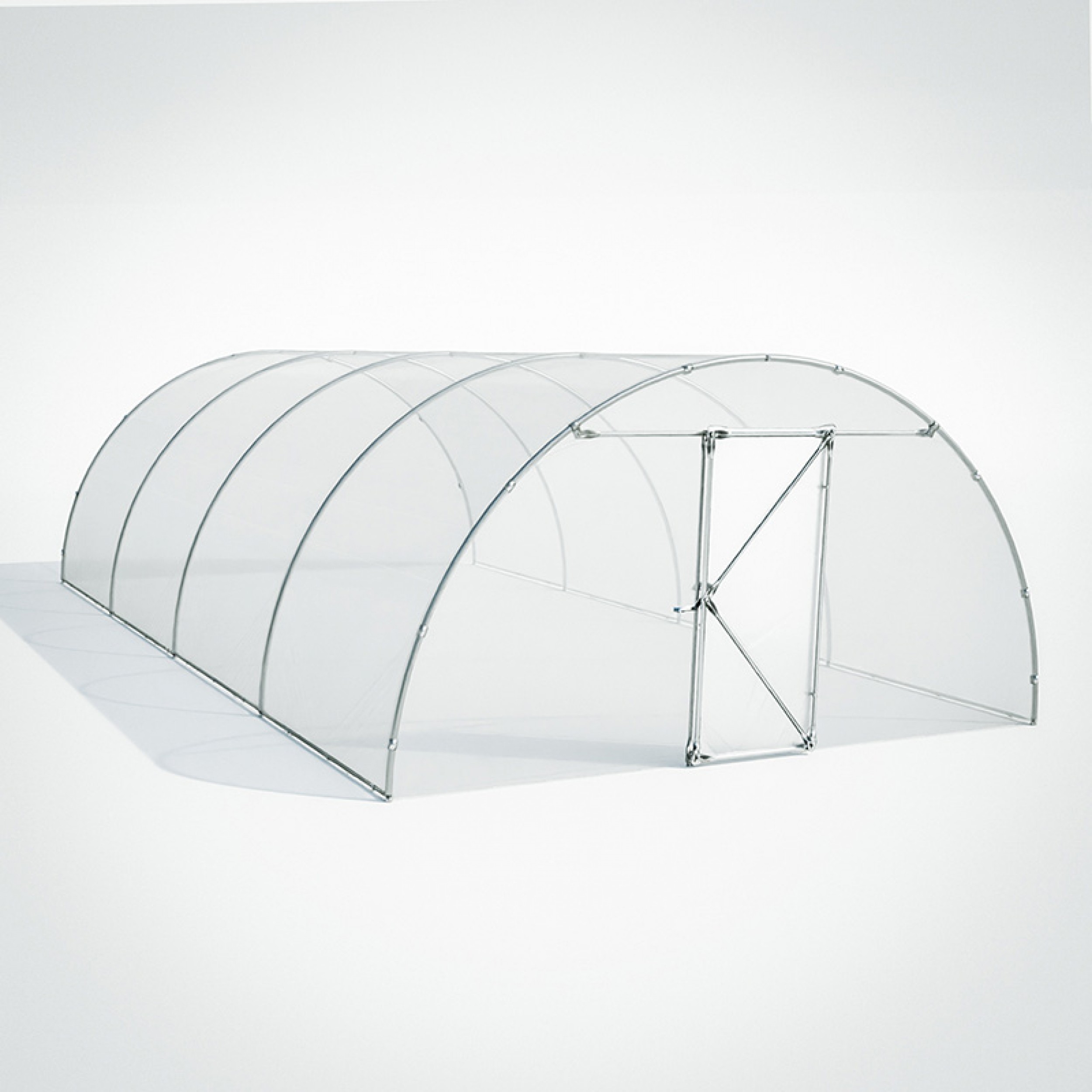 Профессиональная теплица Demetra Italia, 36 м² (8 × 4,5 × 2,5 м)