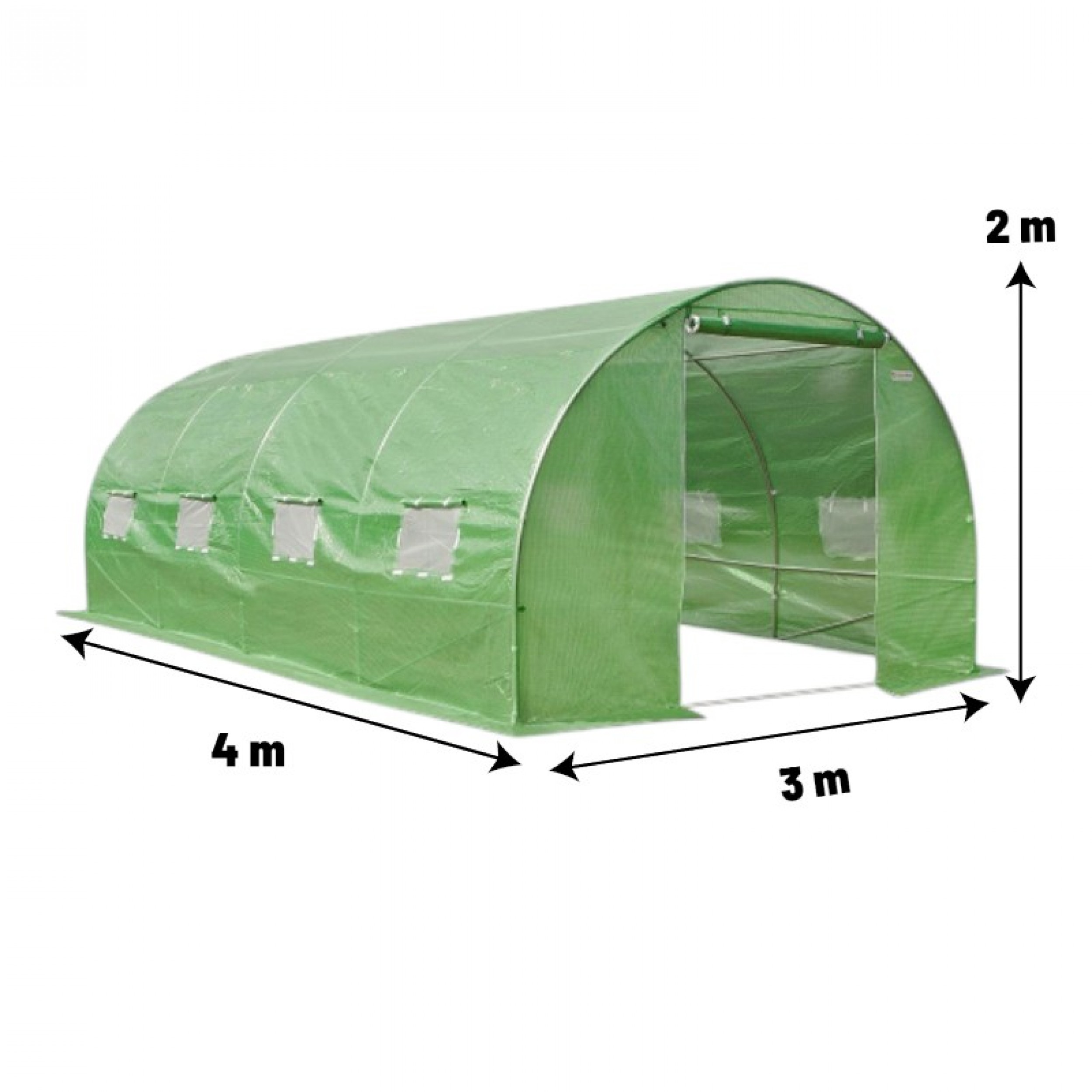 Seră pentru grădină Demetra 4 × 3 × 2 m