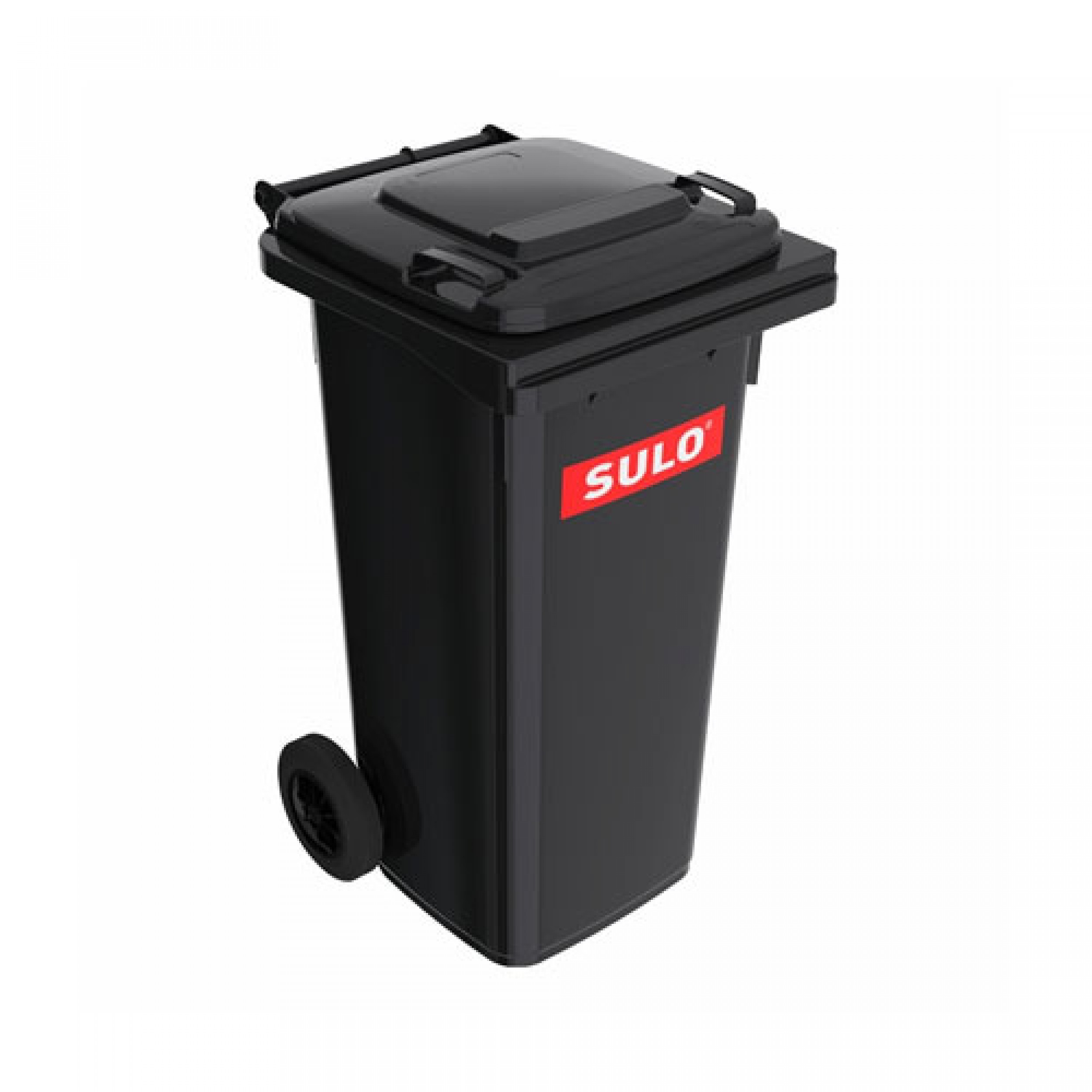 Tomberon plastic pentru deșeuri MGB 120L, Negru Tomberon plastic pentru deșeuri MGB 120L, Negru