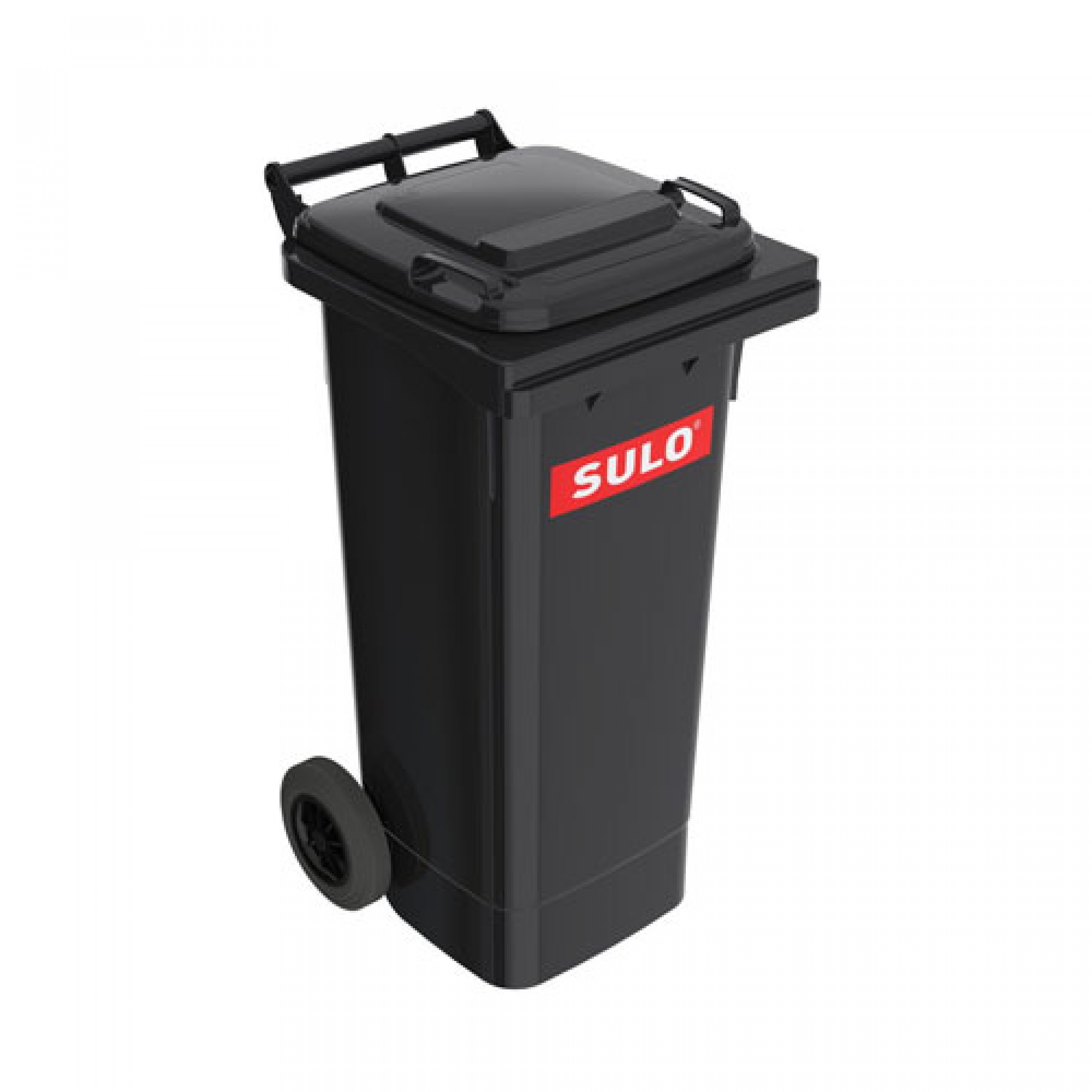 Tomberon plastic pentru deșeuri MGB 80L, Negru Tomberon plastic pentru deșeuri MGB 80L, Negru