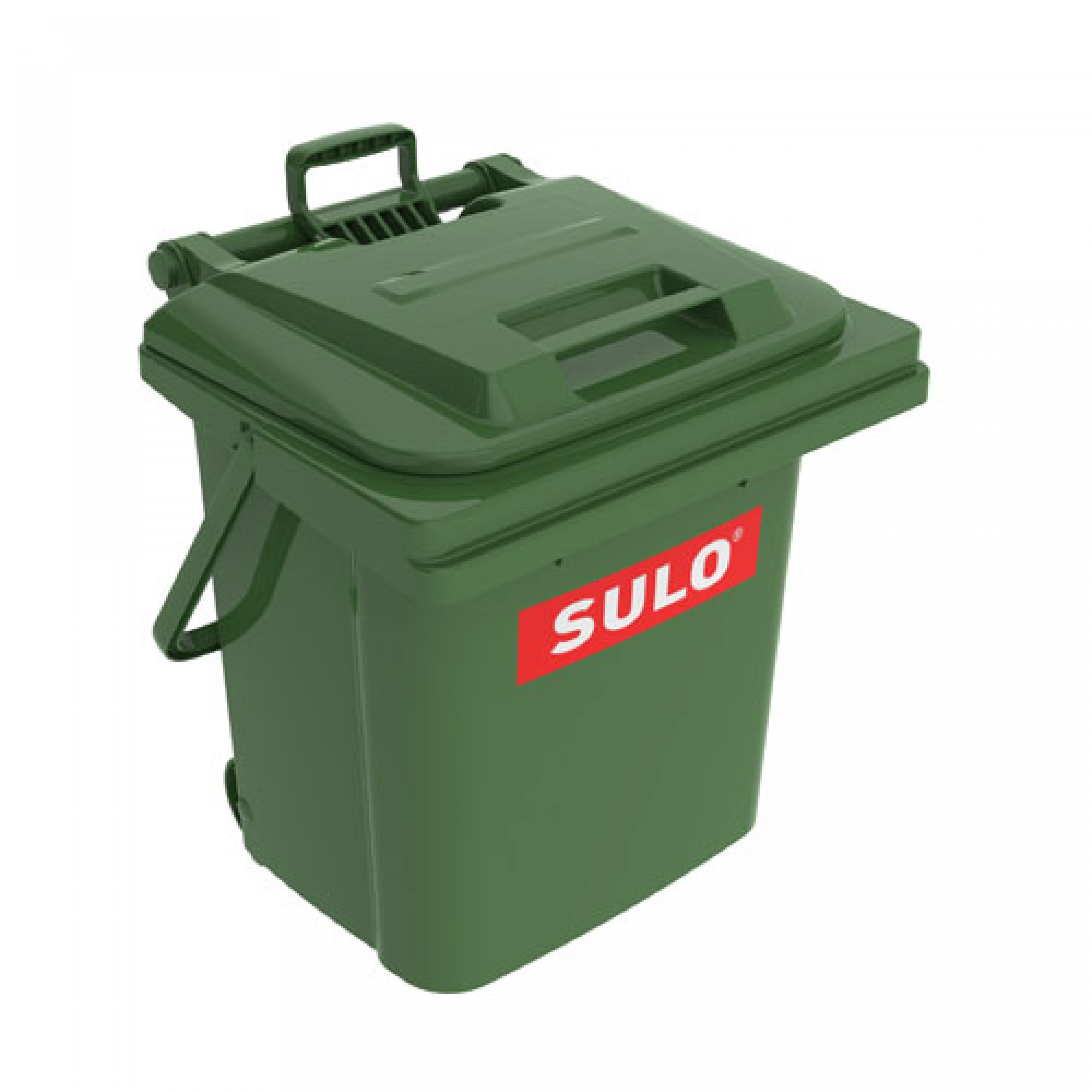 Coș pentru gunoi ROLLBOX, 45L, Verde Coș pentru gunoi ROLLBOX, 45L, Verde