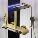 Set de duș inteligent iSink s2 Aur
