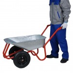 Roaba cu 2 roti pentru gradinarit si constructii DETEX" D-22