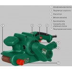 Шлифовальная машинка DWT BS09-75V