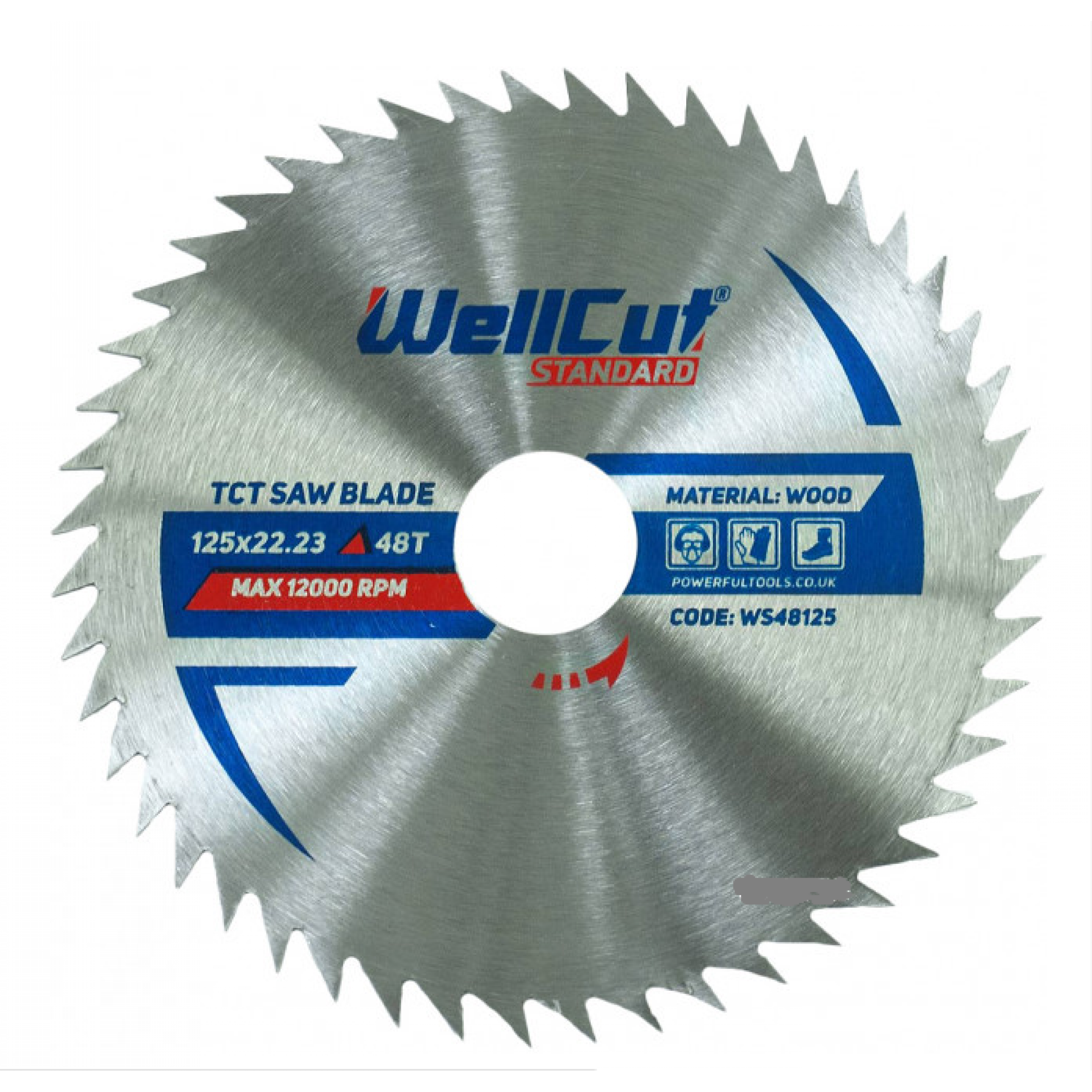 Disc pentu lemn Standard Wellcut 125 х 5.0 х 22.23 мм